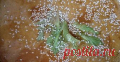 Классный рецепт - Суп пюре из тыквы с чечевицей и чесноком!