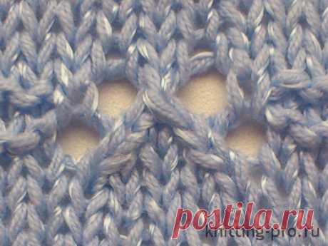 Вязание трех петель вместе лицевой - knitting-pro.ru - От азов к мастерству