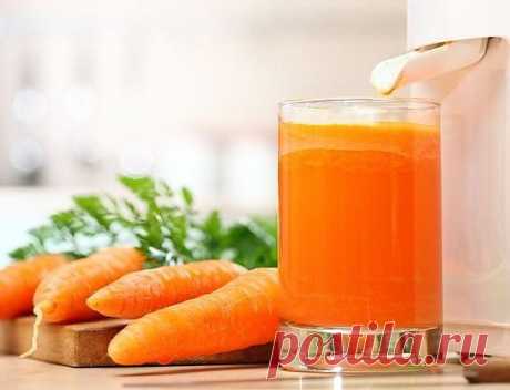 Сок моркови