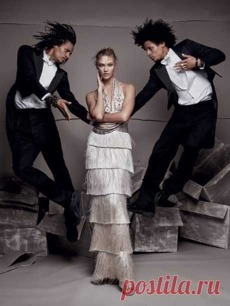 Карли Клосс Фотосессия для «Vogue» UK 2015