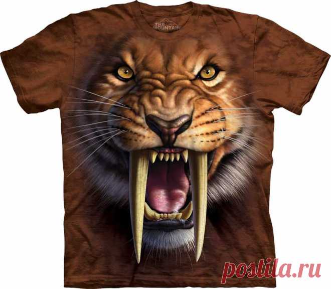 Арт №103338
Футболка The Mountain - Saber tooth Tiger
Бесшовная
футболка -варенка
100% хлопок
Размеры Детские S, M, L,XL  +  Взрослые  S, M, L,XL, XXL, XXXL
Рисунок нанесен красками на водной основе. Не выгорает, не тянется