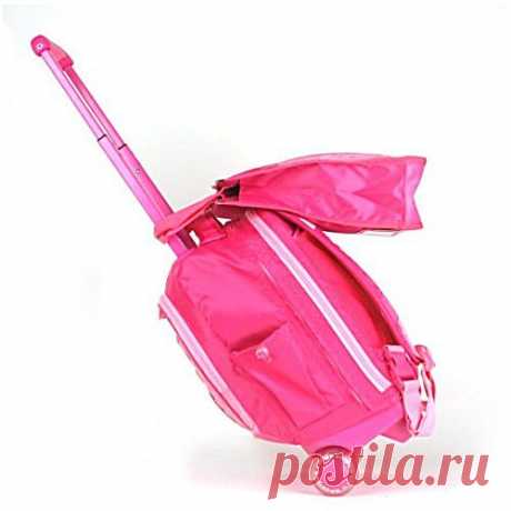 Купить Школьный рюкзак на колесах – ранец Wheelpak Candy Pink – арт. WLP2144 (для 0-3 класса, 15 литров) – за 5950 руб - Детки-ягодки