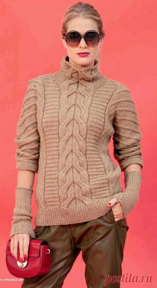Свитеры, пуловеры и джемперы спицами (фото, схемы)(9) | ШалиГали – о вязании с любовью | Дзен