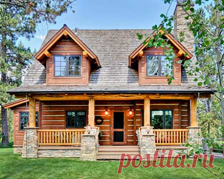Plan W11549KN: Mountain, Country, Log, Narrow Lot, Cottage, Vacation, Photo Gallery House Plans &amp; Home Designs