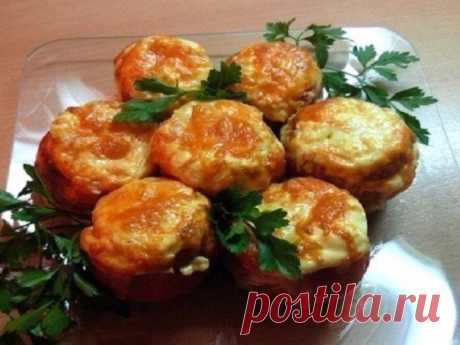 Помидоры, фаршированные курицей  / Идея Воркаута