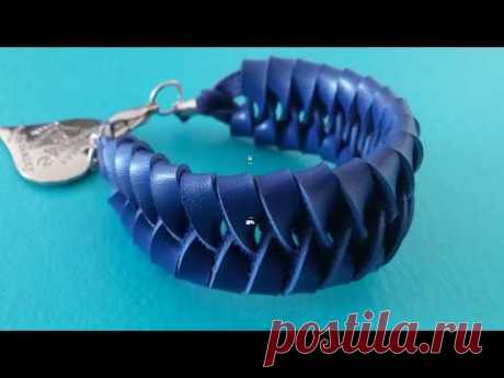 DIY - PULSEIRA COM NÓ ESPINHA DE PEIXE