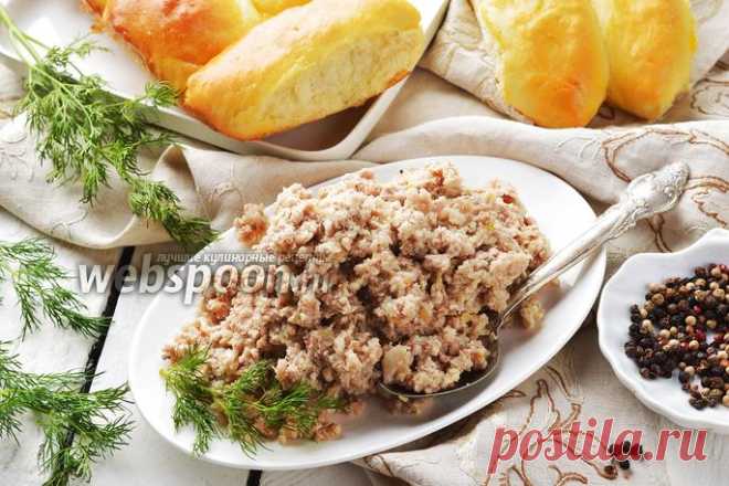 Начинка для пирожков из курицы рецепт с фото, как приготовить на Webspoon.ru