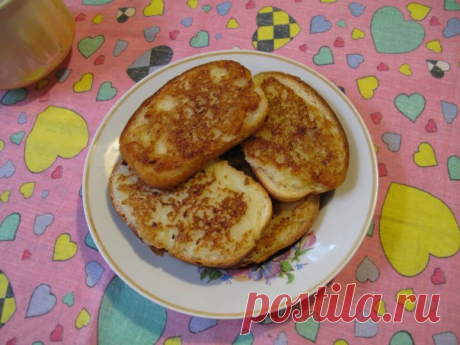Гренки с картофелем
