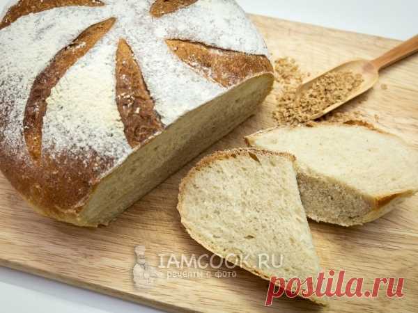 Пшеничный хлеб с гречневыми хлопьями