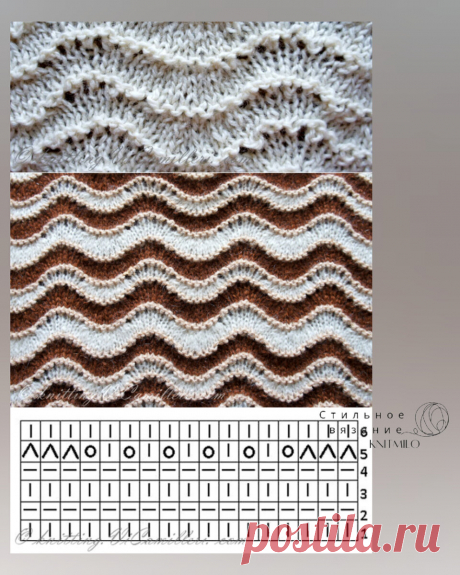 Зигзаги Миссони. Самые красивые узоры со схемами. | Стильное вязание KNITMILO | Яндекс Дзен