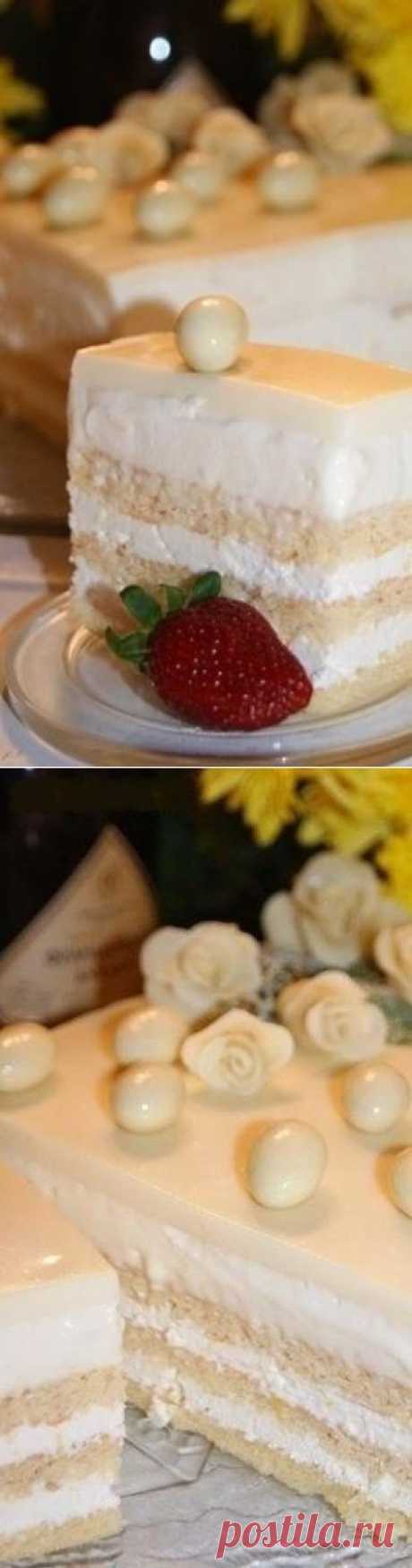 Как приготовить торт опера в белом - рецепт, ингридиенты и фотографии