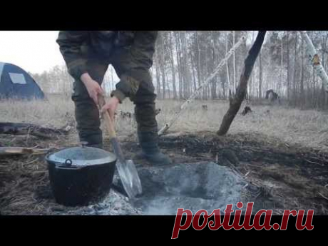 ▶ Как приготовить утку в полевых условиях - YouTube
