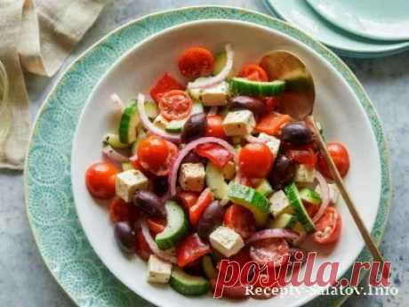 Греческий салат по рецепту шеф повара Иной Гартен - пошагово