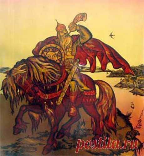 Илья Муромец (полное былинное имя — Илья Муромец сын Ивана) — один из главных героев древнерусского былинного эпоса, богатырь, воплощающий общий народный идеал героя-воина.