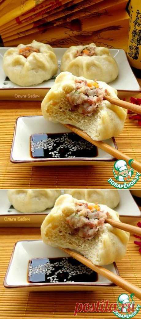 Китайские паровые пампушки Баоцзы - кулинарный рецепт