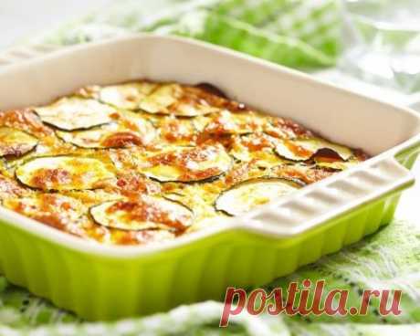 Кабачки, запеченные с сыром - объедение!