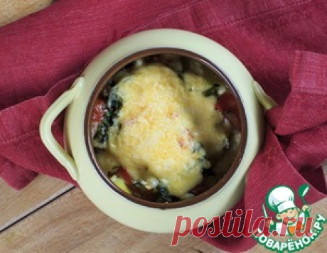 Картофель с курицей и сыром в горшочке - кулинарный рецепт
