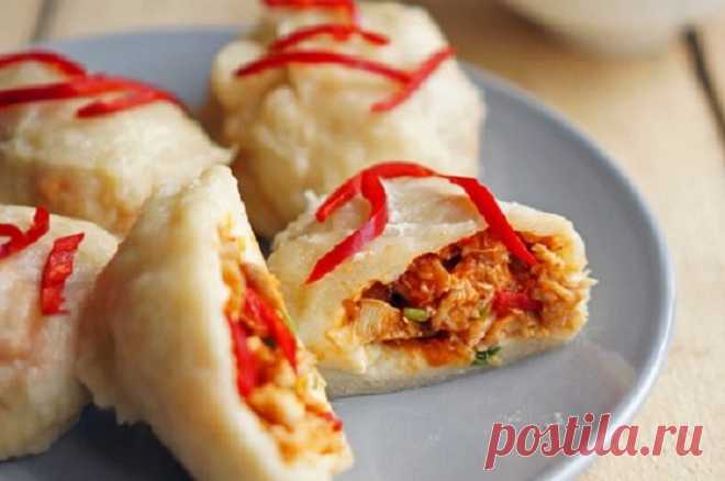 Димсамы с курицей