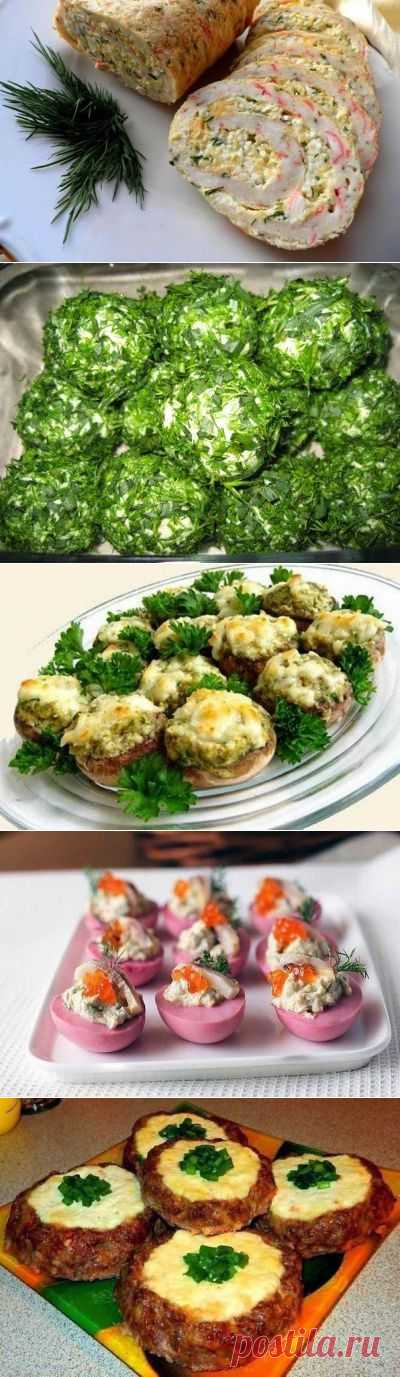 Лучшие кулинарные рецепты: Закуски