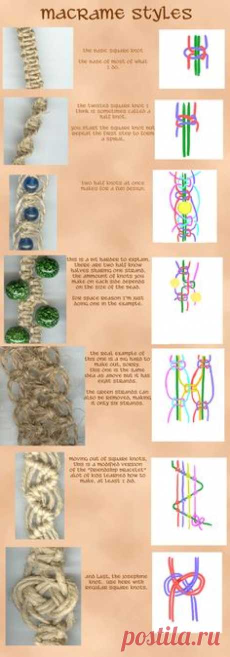 Macrame styles