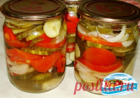 Салат овощной с желатином. Рецепт с пошаговыми фото