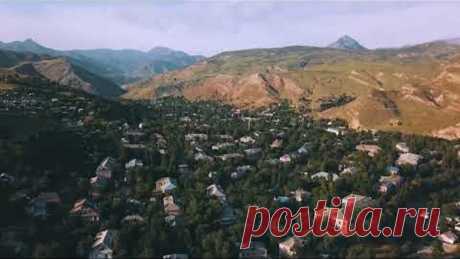 Пролетая над маленькой РОДИНОЙ (г.Майлуу-Суу)