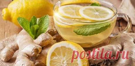 Как приготовить очищающий имбирный чай с лимоном! — ХОЗЯЮШКА24