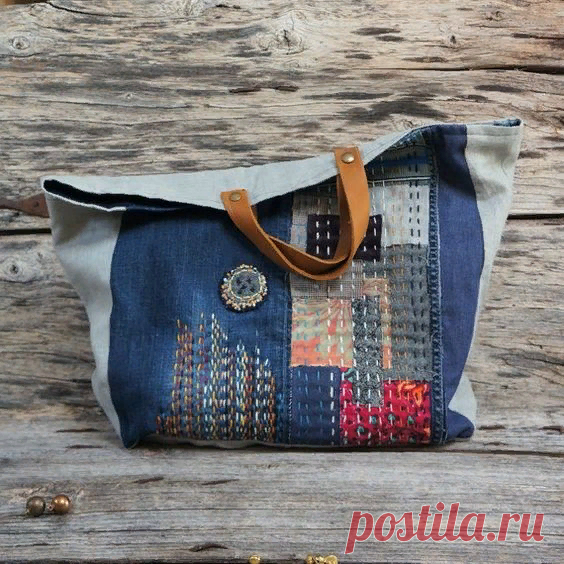 Простые, но эффектные лоскутные сумки. Подборка примеров. | Handmade для всех | Яндекс Дзен