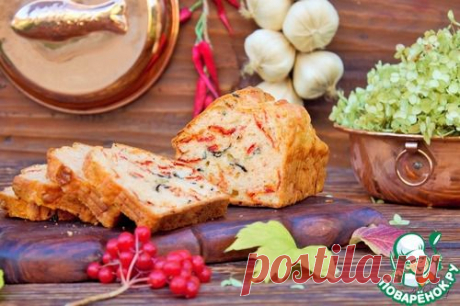 Хлеб с моцареллой и вялеными томатами - кулинарный рецепт