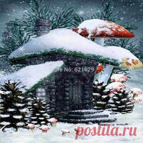 backdrop video Picture - More Detailed Picture about Mushroom Cabin 10'x10' CP Computer painted Scenic Photography Background Photo Studio Backdrop XLX 190 Picture in Background from GladsBuy Store | Aliexpress.com | Alibaba Group