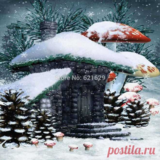 backdrop video Picture - More Detailed Picture about Mushroom Cabin 10'x10' CP Computer painted Scenic Photography Background Photo Studio Backdrop XLX 190 Picture in Background from GladsBuy Store | Aliexpress.com | Alibaba Group