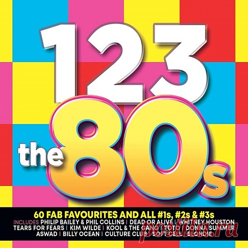 1-2-3: The 80s (3CD) (2021) Disc: 101. Dead or Alive - You Spin Me Round (Like A Record)02. Frankie Goes to Hollywood - Two Tribes03. Blondie - Atomic04. The Jam - Town Called Malice05. Phil Collins, Philip Bailey - Easy Lover06. Europe - The Final Countdown07. Survivor - Eye of the Tiger08. T'pau - China In Your Hand09.
