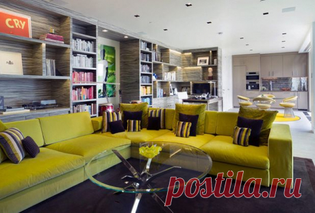 Houzz США: Художественный микс в роскошном лофте на Манхэттене