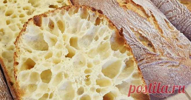 Хлеб с дырками: как готовить чиабату - Со Вкусом