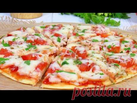 10 dakikada tavada pizza! Kahvaltıda ne pişirilir diye arayanlar için Tarifi