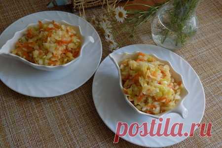 Капустный салат из советской столовой – пошаговый рецепт с фотографиями