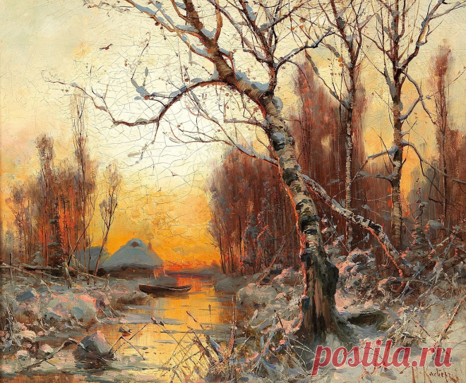 Художник Юлий Юльевич Клевер (1850-1924).

