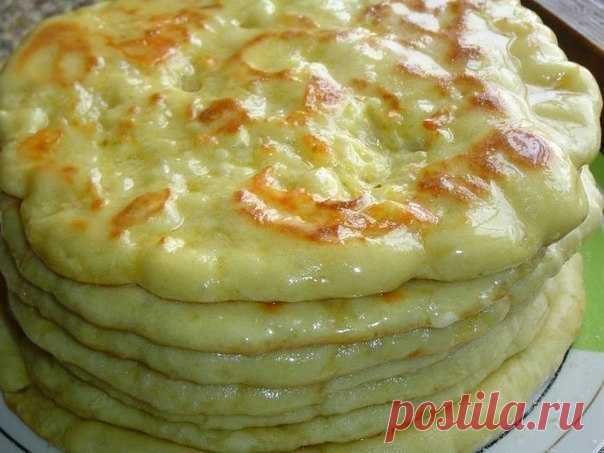 Хачапури по-тбилисски, очень легкое приготовление
