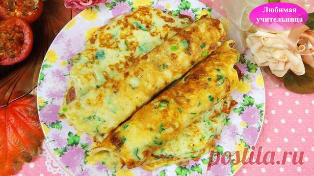 Лепешки с сулугуни и зеленью на сковороде — Вкусно!