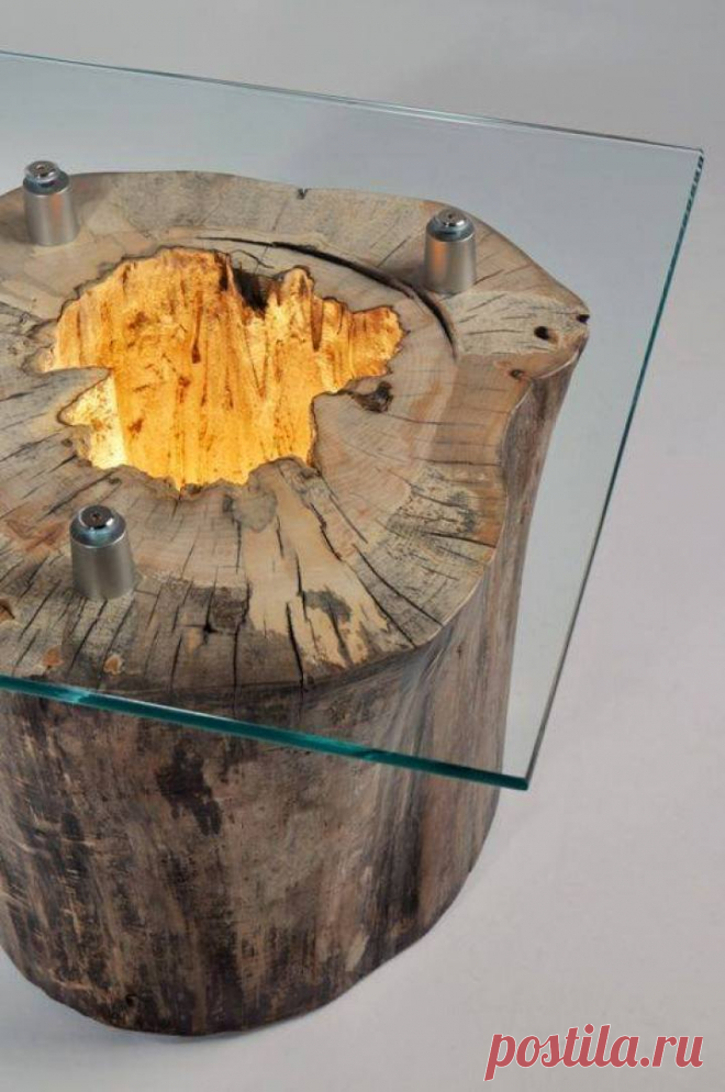 25 потрясающих изделий из дерева для украшения интерьера - VICER.RU