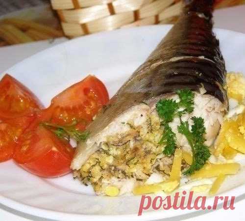 Скумбрия, запеченная в фольге