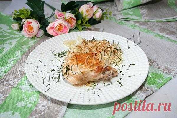 курица в молочном соусе с чесноком. Рецепт приготовления