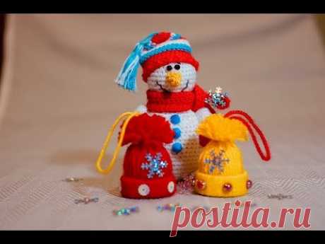 Скоро Новый Год! Игрушки на елку. Шапочка.