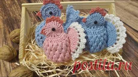 ПАСХАЛЬНАЯ КУРОЧКА крючком / Easter chicken Crochet Один из самых Светлых праздников Христианства – Пасха. Курочка – один из важных символов этого светлого праздника, ведь в яйце зарождается новая жизнь. Поэто...