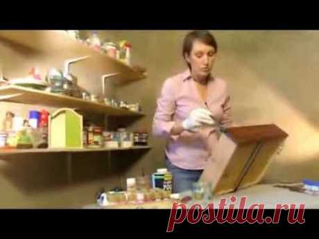 Мастерская, часть 1. Перекраска комода.