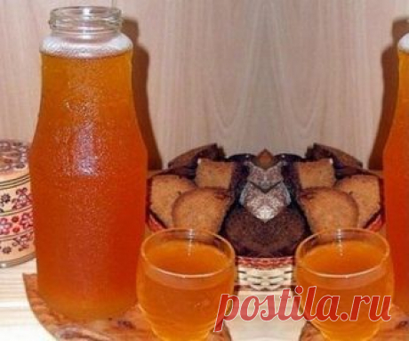 ДОМАШНИЙ КВАС , уже через 6 часов