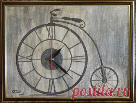 Olasun Olasun
старинный велосипед
картина-часы, настенные