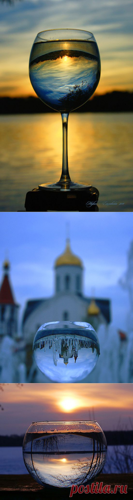 Перевернутый мир - Волшебные отражения (20 фото)