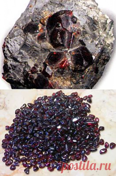Гранат :: Свойства камней и минералов