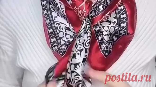 Как носить шарфик красиво! Идеи!